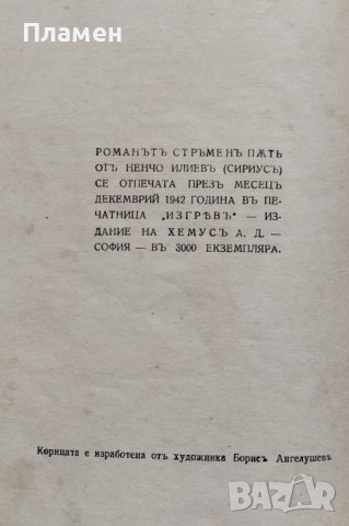 Стръменъ пъть Ненчо Илиевъ, снимка 4 - Антикварни и старинни предмети - 39688762