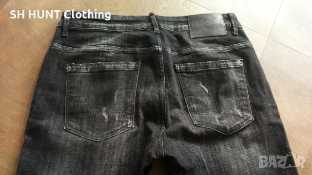 DSQUARED2 JEANS Размер 36 еластични дънки 9-60, снимка 3 - Дънки - 52159913