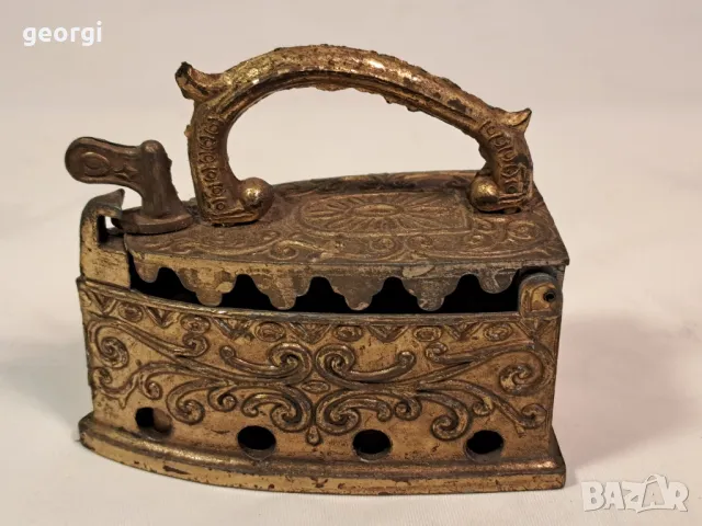 ретро месингова ютия 24/4