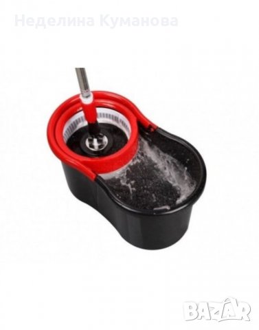 ❌ Моп с кофа, самоизтискващ се моп за почистване 360 градуса ❌, снимка 2 - Мопове, кофи, четки и метли - 37576993