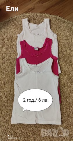 Дрехи за момиче 2-3-4 год., снимка 7 - Детски Блузи и туники - 39469913