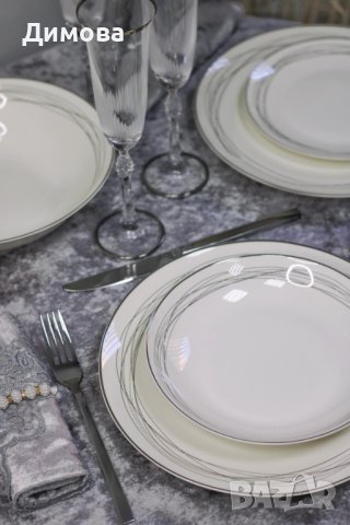 Сервиз за храна лукс 19 части , снимка 3 - Други - 34298436
