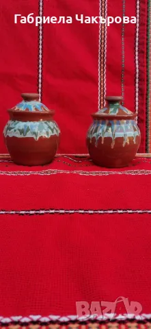 глинени гърнета за кисело мляко , снимка 1