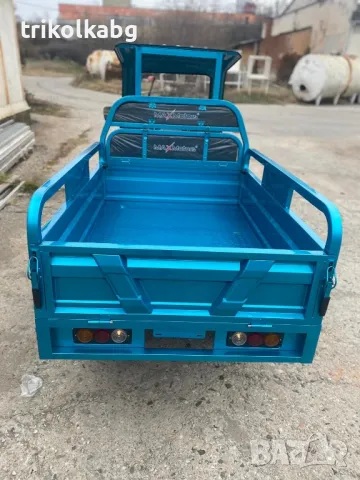 Електрически Товарни Триколки с Покрив , снимка 4 - Мотоциклети и мототехника - 48176897