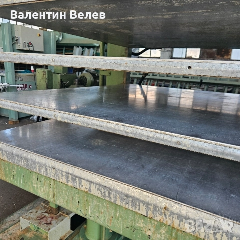 Топла преса за врати и фурнир с размери 2500мм. х 1300мм.-ITALY, снимка 11 - Други машини и части - 51514017