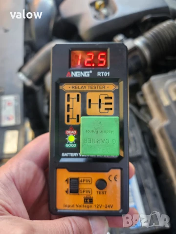 Автоматичен тестер за автомобилни релета RT01