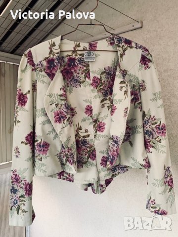 Уникално сако LAURA ASHLEY vintage , снимка 11 - Сака - 43238333