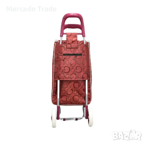 Пазарска количка Mercado Trade, 13-40 , Текстил, Различни цветове , снимка 4 - Куфари - 48369993