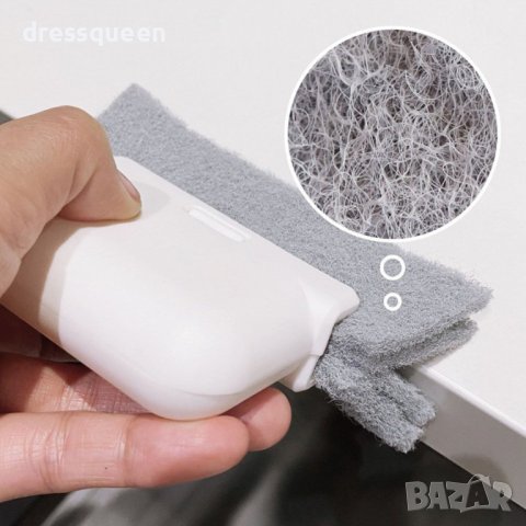 3861 Дунапрена четка за почистване с малка шпатула на дограма, снимка 6 - Други стоки за дома - 43955682