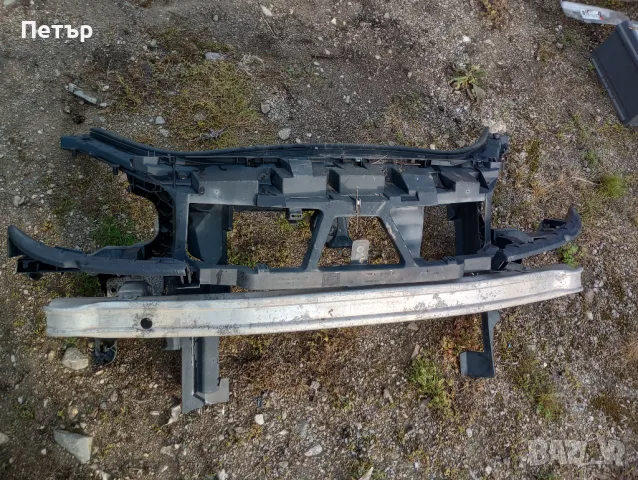 Основа броня и маска - челен удър рено Меган Сценик 2 2003-2009г, снимка 2 - Части - 47918567