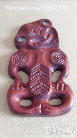 дърворезба Нова Зеландия за ценители отлична , снимка 2 - Декорация за дома - 51710118