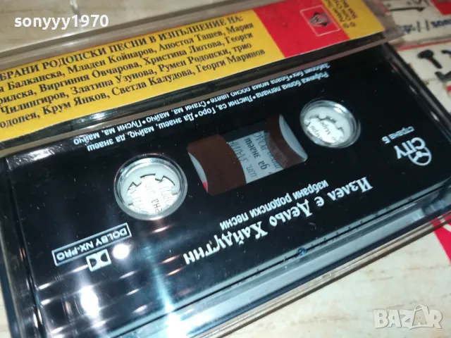 ИЗЛЕЛ Е ДЕЛЬО ХАЙДУТИН-ОРИГИНАЛНА КАСЕТА 2704251721, снимка 10 - Аудио касети - 50057057