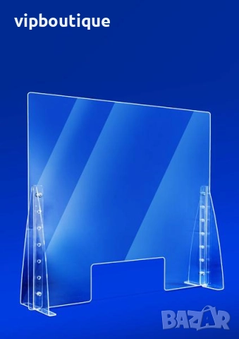 Плексигласови Предпазни Прегради, Паравани, Екрани Регулируеми с Метални Държачи, снимка 10 - Друго - 52471651