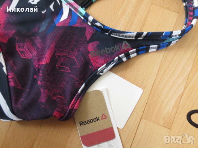 Reebok Women's Bikini Bra Top, снимка 8 - Корсети, бюстиета, топове - 36593735