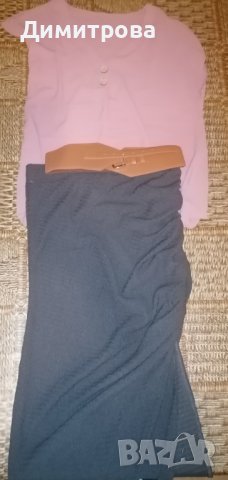 Комплект пола и блуза, снимка 1 - Комплекти - 44003964