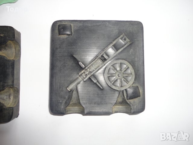 Стар немски калъп матрица за оръдие топ от каучук , снимка 2 - Колекции - 40265642