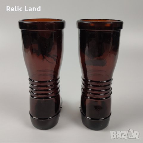 Стъклени ботушчета, снимка 4 - Антикварни и старинни предмети - 43896469