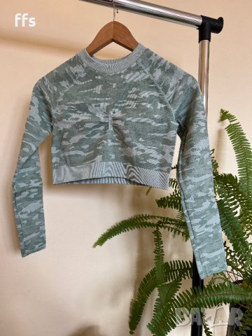 NEW! Къса спортна блуза. КОД 629-4