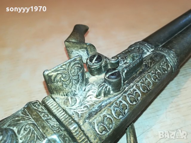 ЗАЯВЕНА-РЕТРО ПУШКА-ДВУЦЕВКА ВНОС ГЕРМАНИЯ 2905211828, снимка 13 - Антикварни и старинни предмети - 33039314