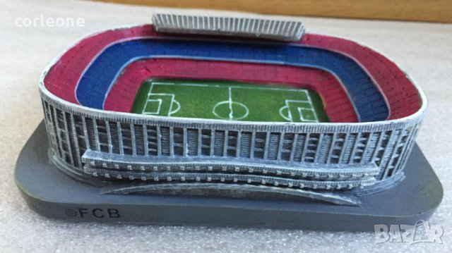 умален модел на стадиона на FC BARCELONA, снимка 4 - Антикварни и старинни предмети - 34991532