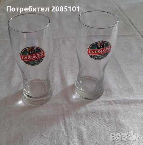 Стъклени чаши за бира, снимка 4 - Чаши - 43938354