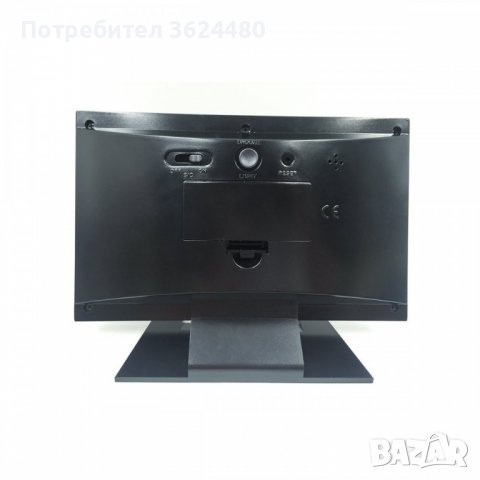 Настолен часовник с голям дисплей, цветна метеорологична станция, снимка 9 - Стенни часовници - 39955007