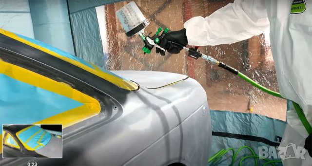 Нова мобилна бояджийска камера 12x5x4 метра, снимка 3 - Други машини и части - 37549636