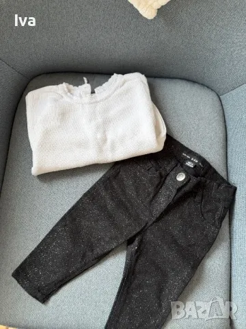 Лот бебешки дрехи за момиче 74 см mayoral hm , снимка 2 - Комплекти за бебе - 49618937