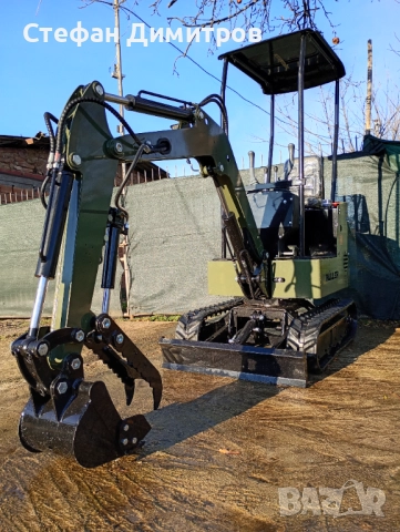 Мини Багер Müller E1.0B, снимка 2 - Селскостопанска техника - 52720000