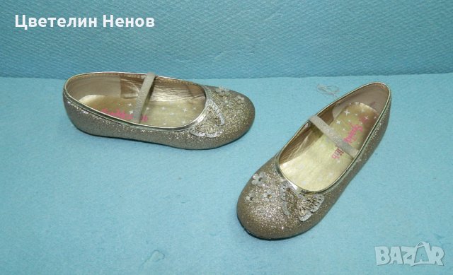 златни детски  обувки номер 29, снимка 3 - Детски обувки - 28545091