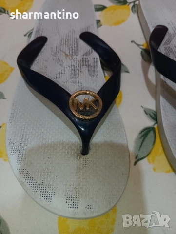 Michael Kors джапанки N 40 - 8 лв, снимка 3 - Джапанки - 51974801