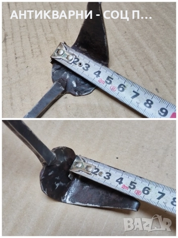 Стар Кован Ръжен / 48см., снимка 5 - Антикварни и старинни предмети - 52471234