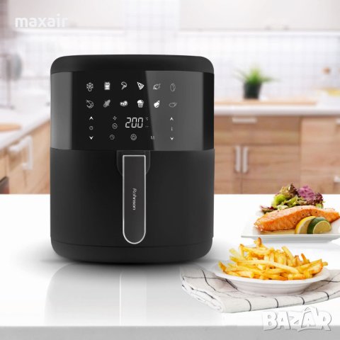 Фритюрник AirFryer Rohnson R-2835 * Гаранция 2 години * Безплатна доставка, снимка 5 - Фритюрници - 42955373