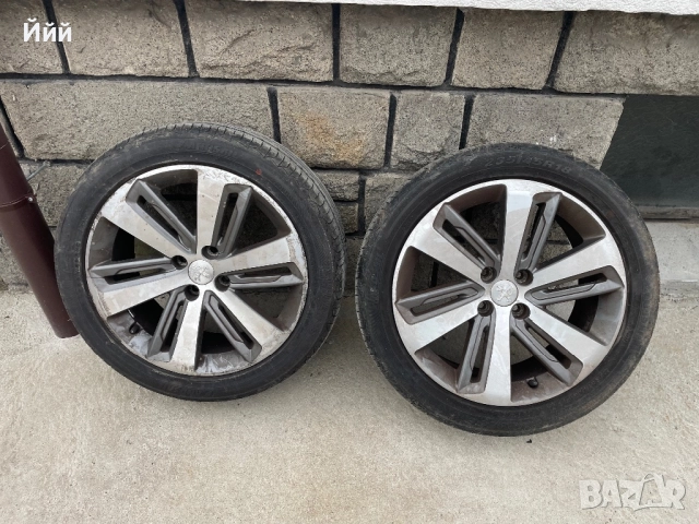 Джанти с летни гуми 18 ки, снимка 3 - Гуми и джанти - 52690092