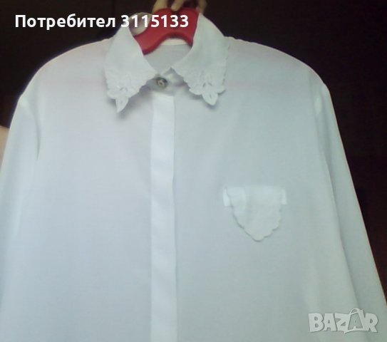 Дамска копринена риза , снимка 2 - Ризи - 37964199