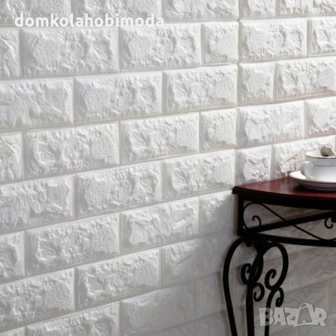 Красив интериорен 3D тапет - Тухлички , снимка 6 - Други стоки за дома - 28035756