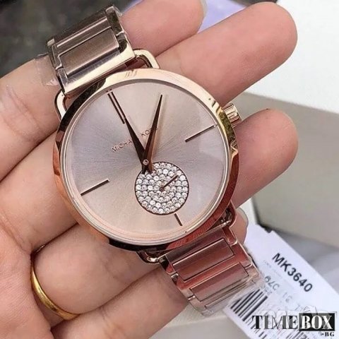 Michael Kors MK3640 Portia Rose Gold. Нов дамски часовник, снимка 5 - Дамски - 38752517