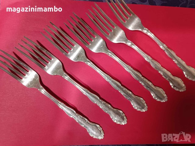 Oneida Silversmiths-комплект вилици и лъжици, снимка 4 - Прибори за хранене, готвене и сервиране - 43894975