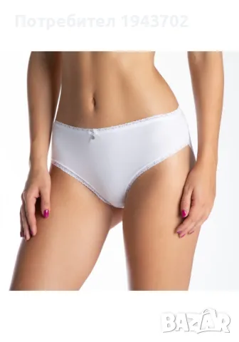 Класически бели бикини в пакет от 2 броя-400, снимка 1