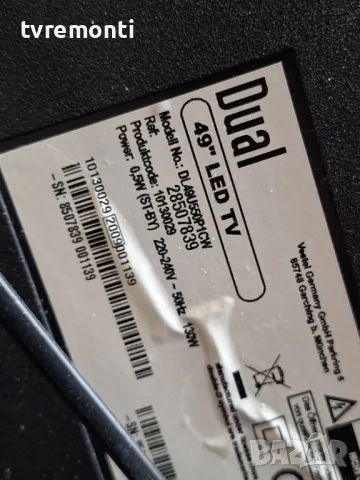 MAIN BOARD ,17MB230 от Dual DL49U550P1CW 49inc DISPLAY VES490QNDS-2D-N41, снимка 9 - Части и Платки - 47724645