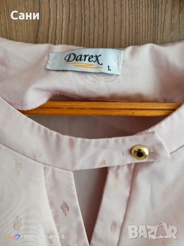 Светло розова блуза , снимка 5 - Корсети, бюстиета, топове - 50728782