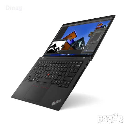 14"IPS ThinkPad P14s /i7-1360P/32GB/1TB SSD/NVIDIA RTX A500, снимка 4 - Лаптопи за работа - 48321675