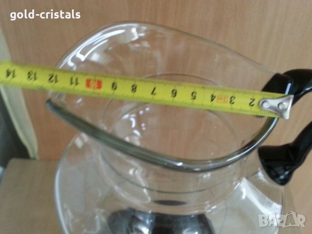 Стара стъклена кана , снимка 9 - Антикварни и старинни предмети - 26667977
