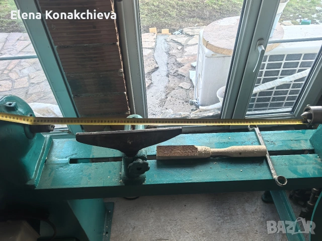 струг за дърво като нов, снимка 6 - Стругове - 53142735