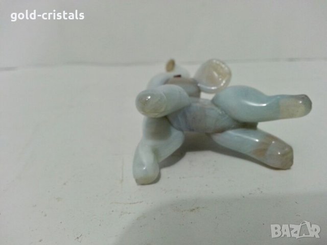 стъклено слонче ръчна изработка , снимка 4 - Антикварни и старинни предмети - 27379119