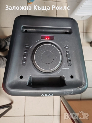 Парти тонколона 100W- AKAI DJ-880, снимка 2 - Тонколони - 52741822