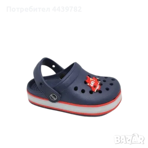 Детски чехли синьо  