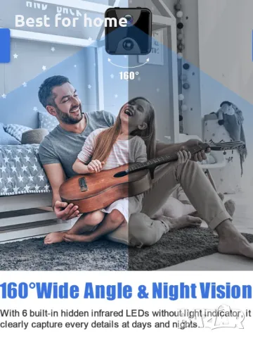 R7 безжична WiFi камера, снимка 6 - IP камери - 47780586