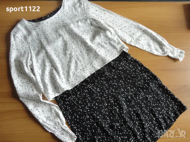 Zara/S/100% вискоза/дамска рокля