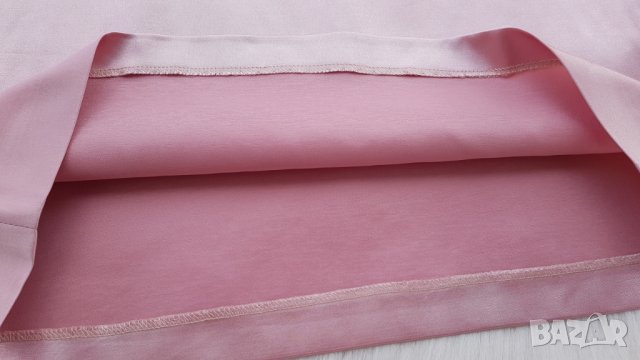 Дамска рокля сатен размер М, снимка 4 - Рокли - 37934114